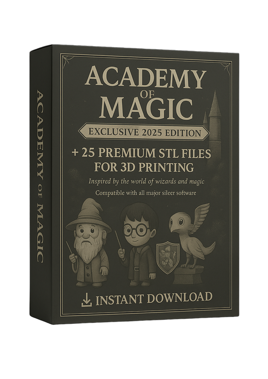 Academy of Magic - 25 Premium Fan-Inspired STL Files (Exclusive 2025 Edition)